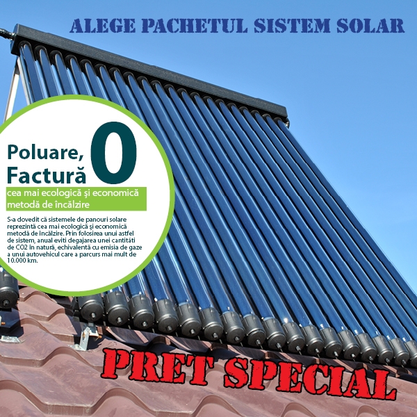 Pachet sistem solar 1-2 persoane (1 panou Vision 20 tuburi, boiler 200l + accesorii). Poza 807